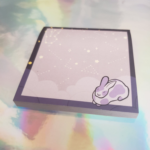 Dreamy Bunny Sticky Note Pad