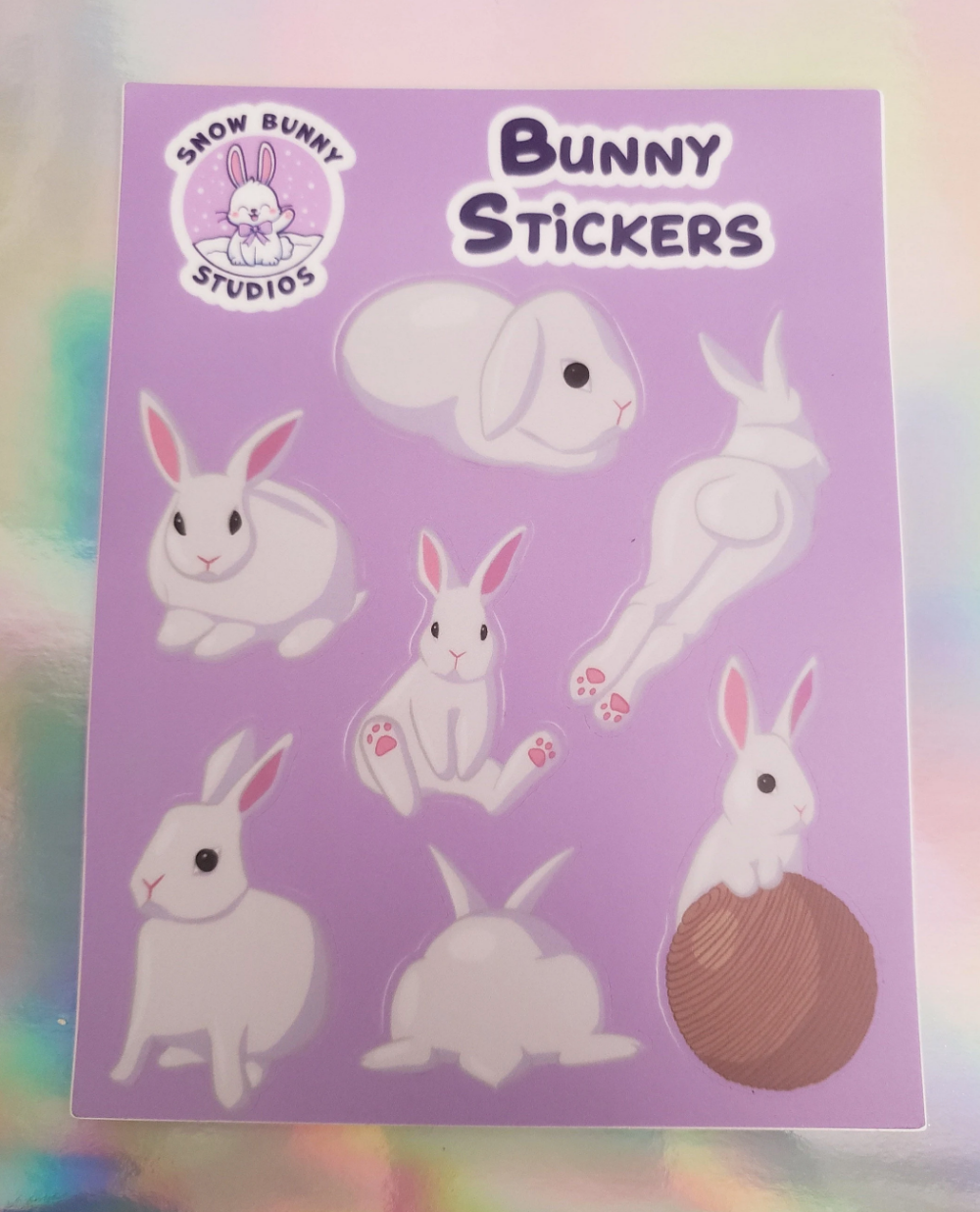 Bunny Sticker Sheet